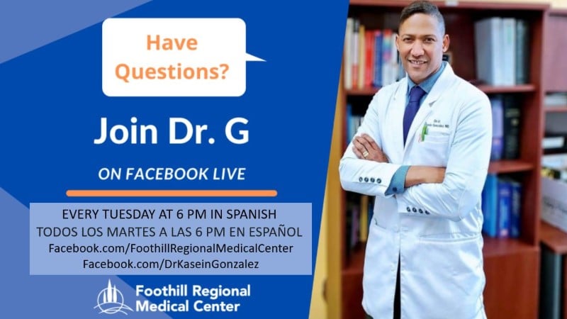 Dr G Facebook Live