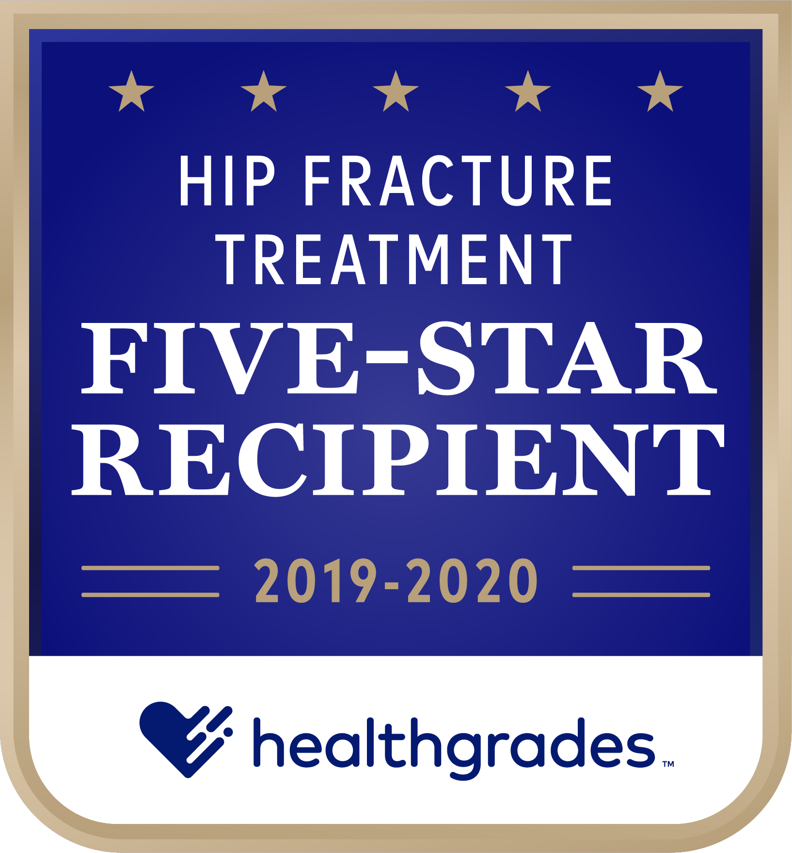 HG Five Star for Hip Fracture Treatment 2019-2020